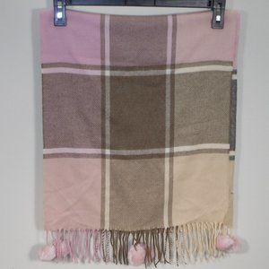 Mitchie's acrylic women's scarf. 62"x16"